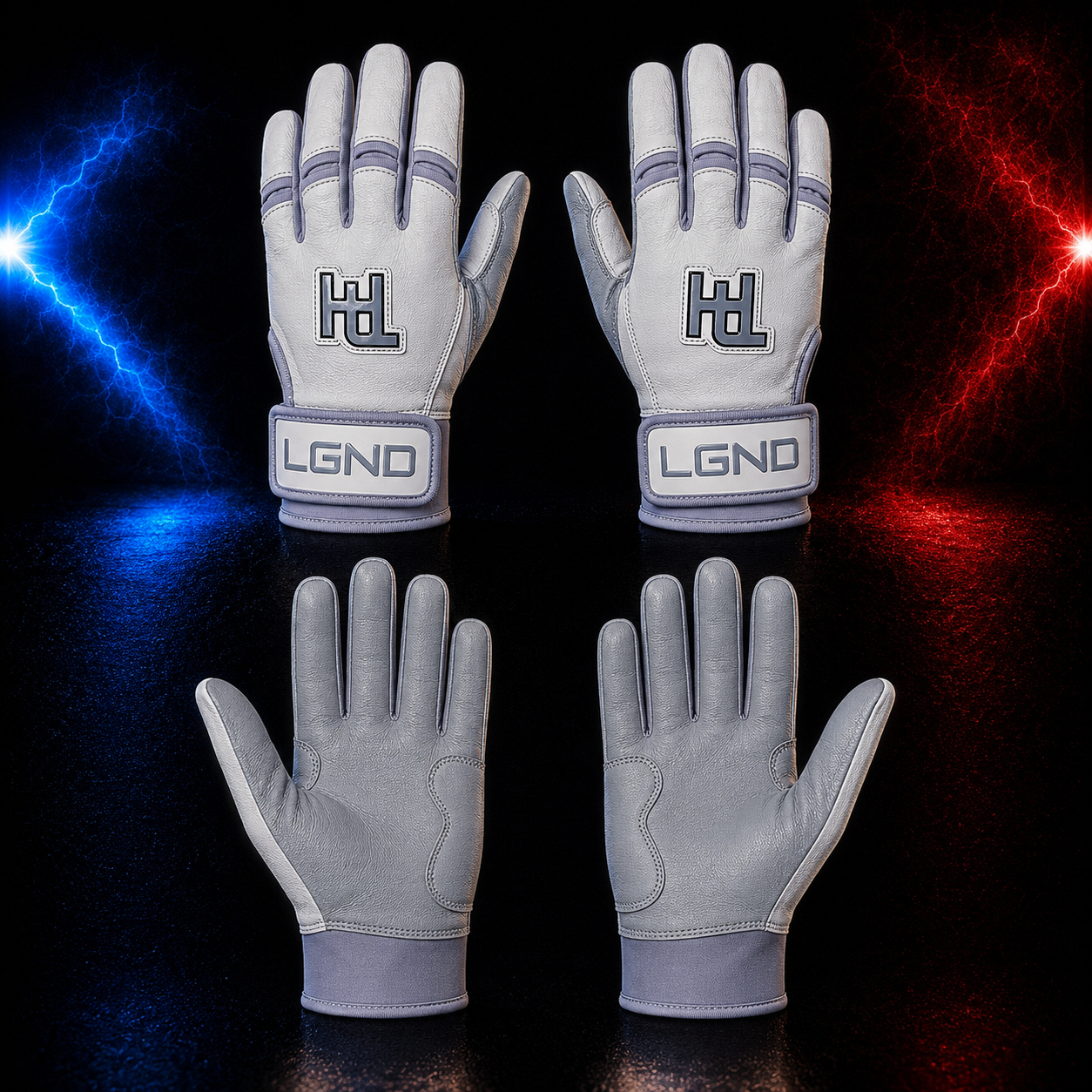 HL Short Strap Batting Gloves