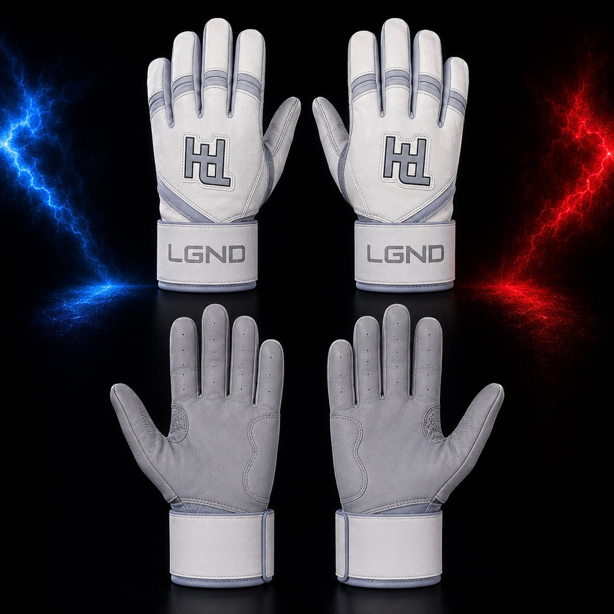 HL Long Strap Batting Gloves
