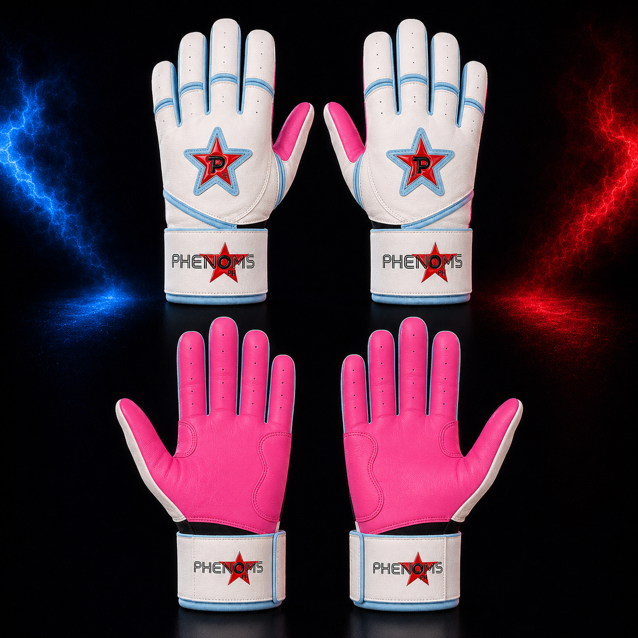 HL Long Strap Batting Gloves