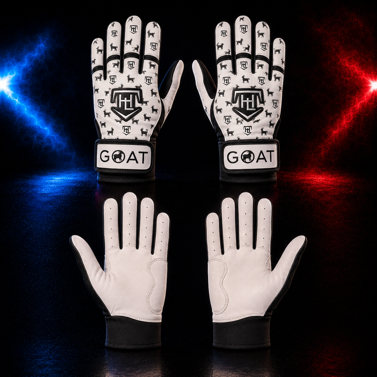 HL Short Strap Batting Gloves