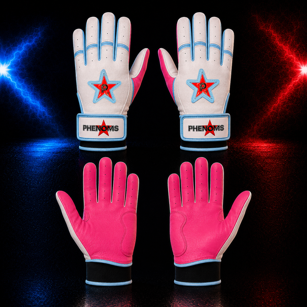 HL Short Strap Batting Gloves