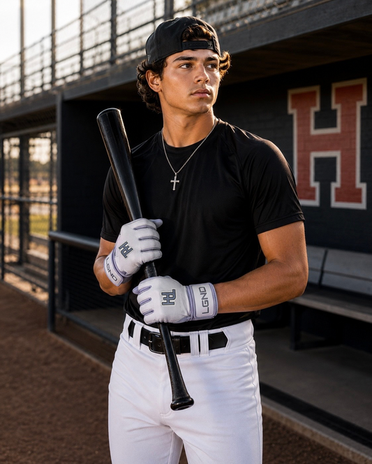 HL Short Strap Batting Gloves